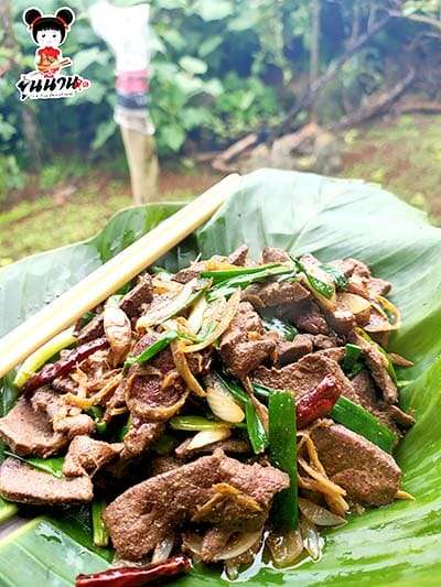 ตับหมูผัดพริกขิง4